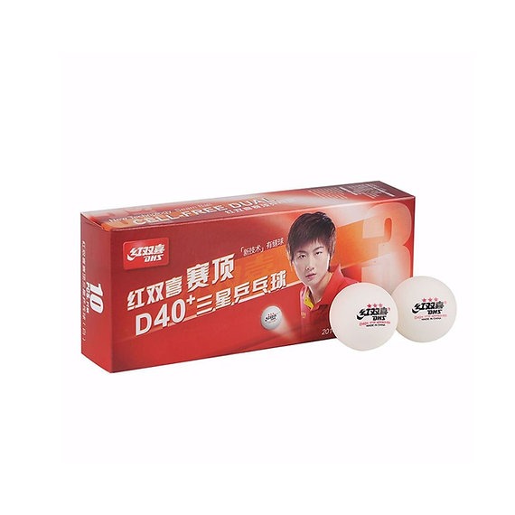 DHS D40 3 Star Table Tennis Balls Pack of 10 Distributor In Mumbai